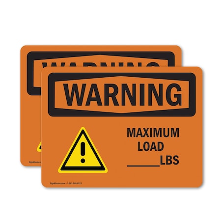 Signmission Safety Culture Sign, 5 in Width, Vinyl Decal, Rectangle OS-2PACK-WS-D-35-L-12544